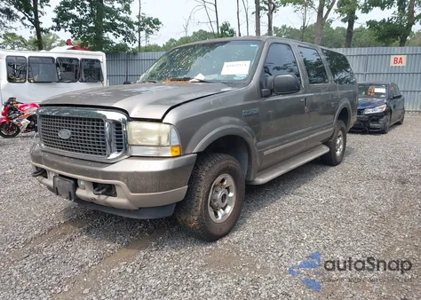 2003 Ford Excursion Limited z USA, uszkodzony, nr VIN 1FMNU43S53EA80574